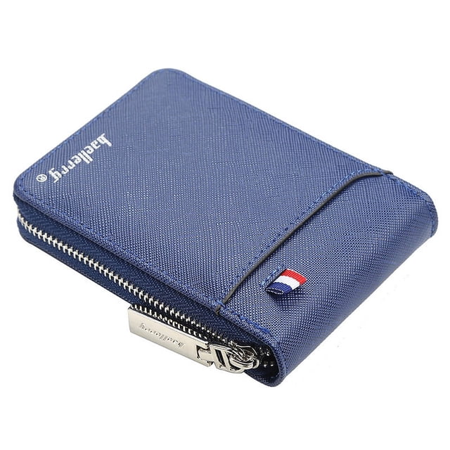 Bolso de tarjeta de órgano para hombre, bolso de moda con cremallera, monedero con múltiples tarjetas