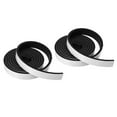 thumbnail image 1 of Sellado para Climas para Puertas, 2 Rollos de Cinta de Sellado de Espuma de 3/8" W x 3/16" T, Aislamiento Negra (Longitud de 6.56 Pies) 3/4" W x 3/16" T 2, 1 of 5