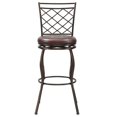thumbnail image 1 of Tabouret de Bar Pivotant en Métal 2-en-1, 1 of 2