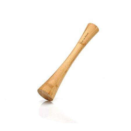 Year of Plenty 12-Inch Bamboo Cabbage Tamper - for Packing Sauerkraut and Other Healthy Fermented Foods into Mason