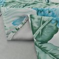 thumbnail image 2 of Cortinas opacas Azul Selva tropical Hojas de flores Flor Aislamiento térmico Habitación Cortinas de oscurecimiento para sala de estar 39 "X98" Irfora Cortinas, 2 of 7