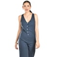 thumbnail image 4 of Jumpsuit sin mangas Roman Fashion /Juvenil, 7183 (Azul marino) azul marino G, 4 of 5