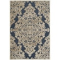 thumbnail image 5 of SAFAVIEH Paradise Edna Damask Area Rug, Stone/Navy, 7'6" x 10'6", 5 of 5