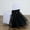 Black, variant on Efavormart 5PCS Black Bridal Wedding Party Stretchy Spandex Fitted Tulle Tutu Chair Skirts Dinning Event Slipcover For Banquet