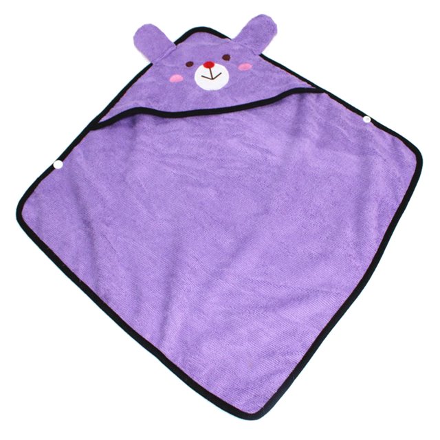 Chien séchage manteau de chien coucher de douche super absorbant peignoir à animal de compagnie serviette douce tpwel pour les chiens de séchage, chien séchage rapide