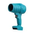 thumbnail image 4 of Soplador de hojas inalámbrico, removedor de polvo, portátil, velocidad ajustable, limpiador con chorro de turbina azul, 4 of 9