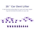 thumbnail image 2 of 28Pcs Car Tabs Dent Lifter Dent Puller Kit Dent Removal Tools Set For Auto Paintless Dent Repairing Tool For Car Body, 2 of 5