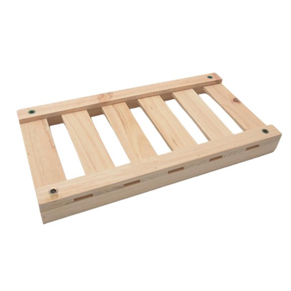 PC Heat Dissipation Moving Tower Desktop Rolling Wheels Office Computer Tray Wooden Caster Adjustable CPU Stand Case Holder