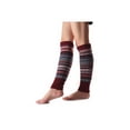 thumbnail image 3 of Decodeary Comfortable And Breathable Knee Socks Essential For Winter Boot Cuffs Gift Footless Leg Warmers black free size 1Set, 3 of 6