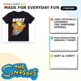 thumbnail image 3 of The Simpsons Boys Bart Basketball Graphic T-Shirt, Black, Sizes 8-20, 3 of 6