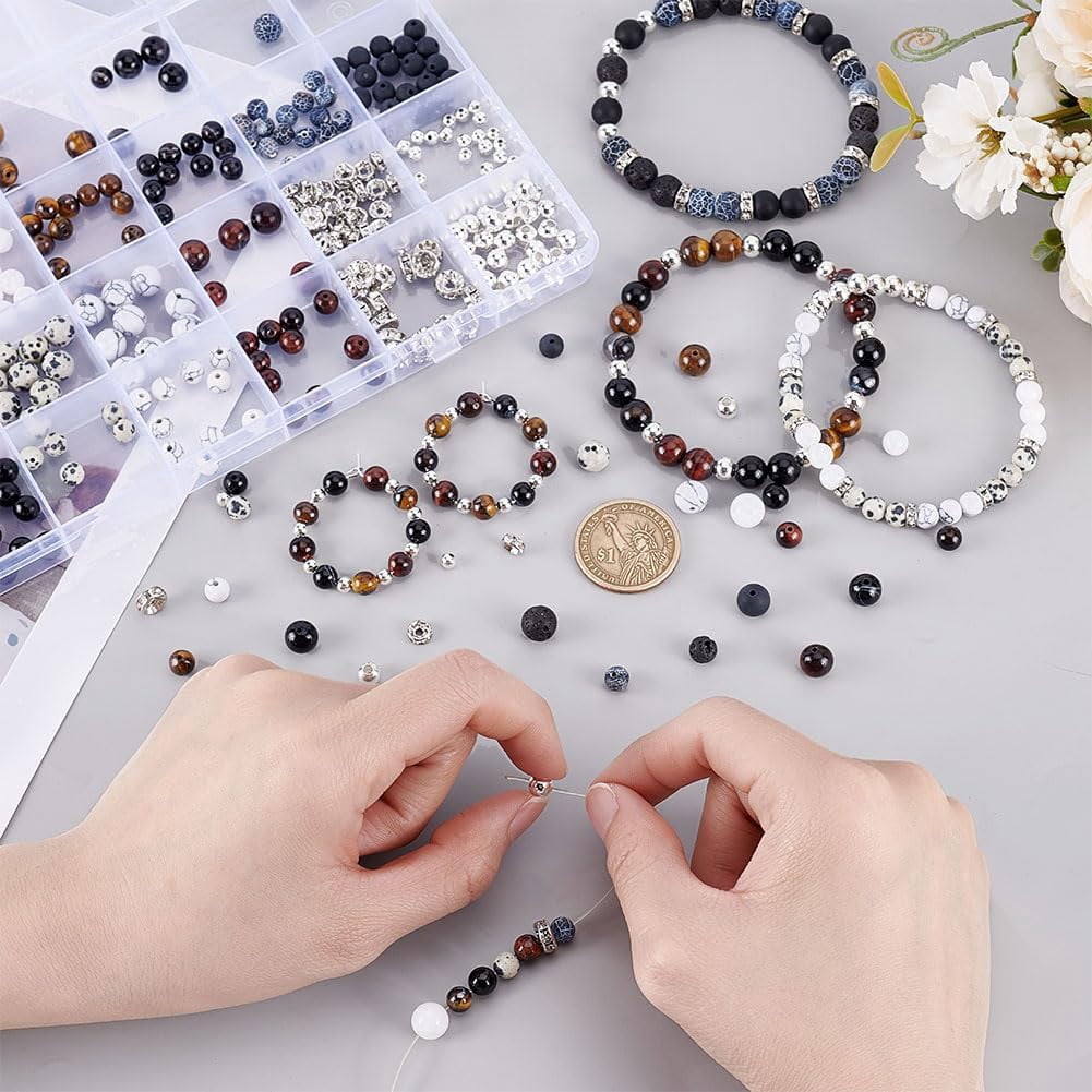 1set Bead Kits including Beads and Brass Beads