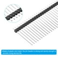 thumbnail image 4 of Unique Bargains Pack of 10 DIP Pin Header Single Row 40P 28mm Length Copper Plated, 4 of 4