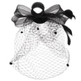 thumbnail image 1 of Bridal Fascinator Hat Wedding Veil Fascinator Tea Party Hat Mesh Lace Headband, 1 of 8