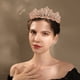 thumbnail image 5 of Corona para novia reina princesa niñas en boda cumpleaños desfile, con diadema de peine, para mujeres y niñas, 5 of 5