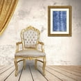 thumbnail image 3 of Stramel, Renee W. 13x18 Gold Ornate Wood Framed with Double Matting Museum Art Print Titled - Indigo Primitive Patterns II, 3 of 4
