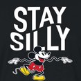thumbnail image 3 of Mickey & Friends - Stay Silly - Juniors Cropped Cotton Blend T-Shirt, 3 of 5