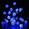 thumbnail image 5 of Somnr Christmas Solar String lights LED Bubble Ball ,19.7ft 30 LED Fairy Lights for Tree,Holiday,Outdoor,Indoor,Party Decor (Blue), 5 of 8