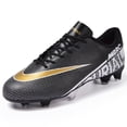 thumbnail image 4 of Hombres zapatillas de fútbol top tacos de fútbol zapatos de fútbol artificial con laceras para exteriores al aire libre, 4 of 9