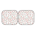 thumbnail image 4 of Picia Fruit 2 Piece Car Windshield Sun Shade Foldable | Foldable Sun Shield for Front Window Blocks UV Rays and Keeps Your Vehicle Cool-Small, 4 of 7
