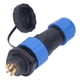 thumbnail image 1 of Adaptador industrial AC380V SP20 del conector de alimentación de la aviación del reborde del enchufe a prueba de agua IP68, 1 of 8