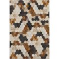 thumbnail image 2 of Addison Rugs Mayfield Washable Cowhide Octagon Multi Rectangle Rug, 10' x 14', 2 of 6