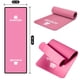 thumbnail image 5 of Tapete de Yoga Ecomlab Fitness Gym Ejercicio Portátil Confort 187x62x1cm Rosa, 5 of 10
