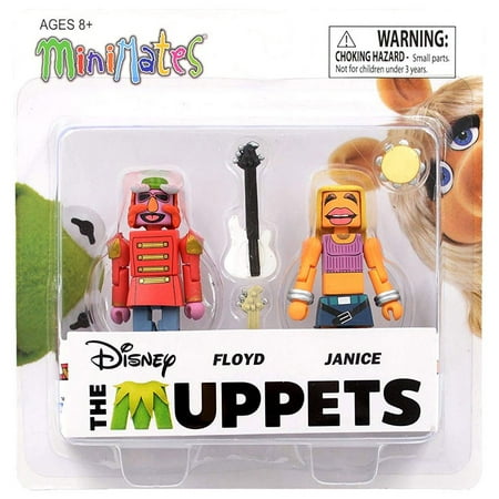 Muppets Mini - The Muppets Minimates Series 1 Floyd & Janice Minifigure 2-Pack
