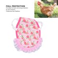 thumbnail image 4 of Hen Saddle Apron, Chicken Saddle Hen Apron with Elastic Chicken Jacket Straps Hen Apron Poultry Protector Wing Back Protector Protective Jacket, 4 of 8