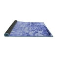thumbnail image 2 of Ahgly Company Indoor Square Oriental Blue Industrial Area Rugs, 7' Square, 2 of 4