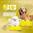 thumbnail image 3 of Fahrmosis Cuenco Para Perros De 64 Onzas Con Inserto De Alimentador Lento, Cuenco De Agua Para Mascotas De Acero Inoxidable Para Razas Medianas Y Grandes, Base De Goma Antideslizante Y Alimentador De, 3 of 5