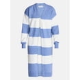 thumbnail image 4 of No Boundaries Open Front Duster Cardigan, Midweight, Women's and Women’s Plus XXS-4X, 4 of 4