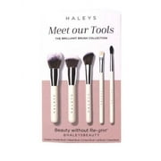 Haleys Brilliant Brush Collection Makeup Brush Set 5 Pieces