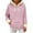 Pink, variant on UQJfacai Christmas Hoodies for Women Faux Fur Trim Hooded Sweatshirts Santa Claus Xmas Holiday Long Sleeve Fleece Pullover Sweaters