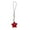 Red, variant on ZPAQI Jelly Star Shapes Phone Chain Detachable Phone Lanyard Ornament Wrist Straps