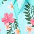 thumbnail image 5 of BAOHULU Girls Floral Short Sleeve Swimsuit One Piece Swimwear Bathing Suit, 5 of 5