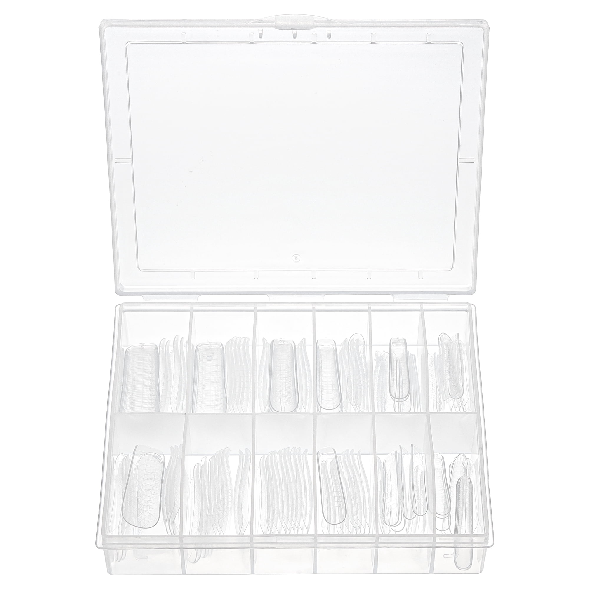 Unique Bargains Scale Faux Crystal Extension Fake Nails 120 Pcs [JM-24]