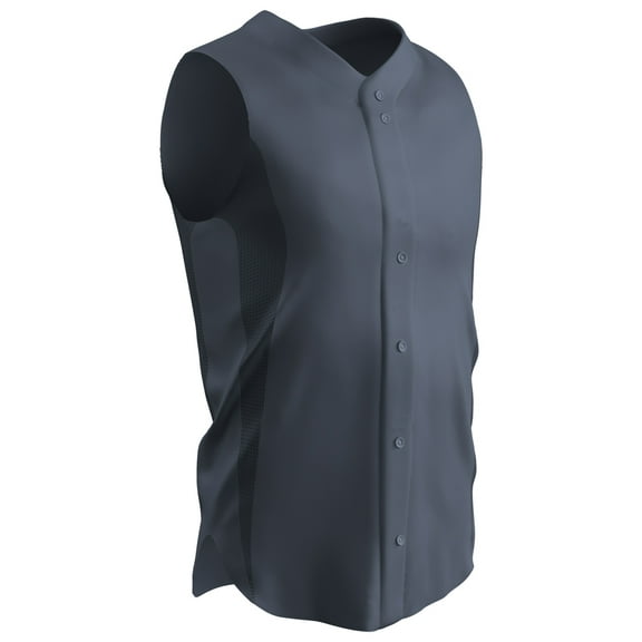 RELIEVER Sleeveless Baseball Jersey - GRAPHITE BODY - L