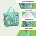 thumbnail image 4 of Garden Tool Bag,Husky and Coffee Garden Tool Organizer,Garden Gifts,Waterproof Multi-Pocket Garden Tool Storage 11.8x5.5x11.4 Inch(Tools NOT Included), 4 of 6