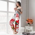 thumbnail image 5 of Sikiie Christmas Gnome With Love Women’s Lounge Pants, Lounge Pants Sleep Bottoms, Lounge for Women, Womens Pajama Pants -XX-Large, 5 of 6