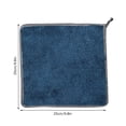 thumbnail image 3 of Household Thickened Rag Kitchen Thickened Absorbent Dish Cloth Wipe Table Cleaning Cloth To Remove Oil Not Easy To Lose Hair Scouring Cloth/ 4Pc Kitchen Thick Absorbent Dish Cloth A, 3 of 9