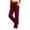 *Wine, variant on VBVC Women's Straight Leg Sweatpants , Soft Stretchy Lounge Trousers For Women , Ladies' Y2K Casual Active Pants with Pockets, S-2XL