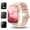 Pink, variant on Smart Watch 1.85" HD Touchscreen Fitness Tracker, Bluetooth Notifications/Calls, IP68 Waterproof, 120+ Sport Modes, Bluetooth Call/Voice Assistant Fits for Android iOS (Black) for Perfect Gift