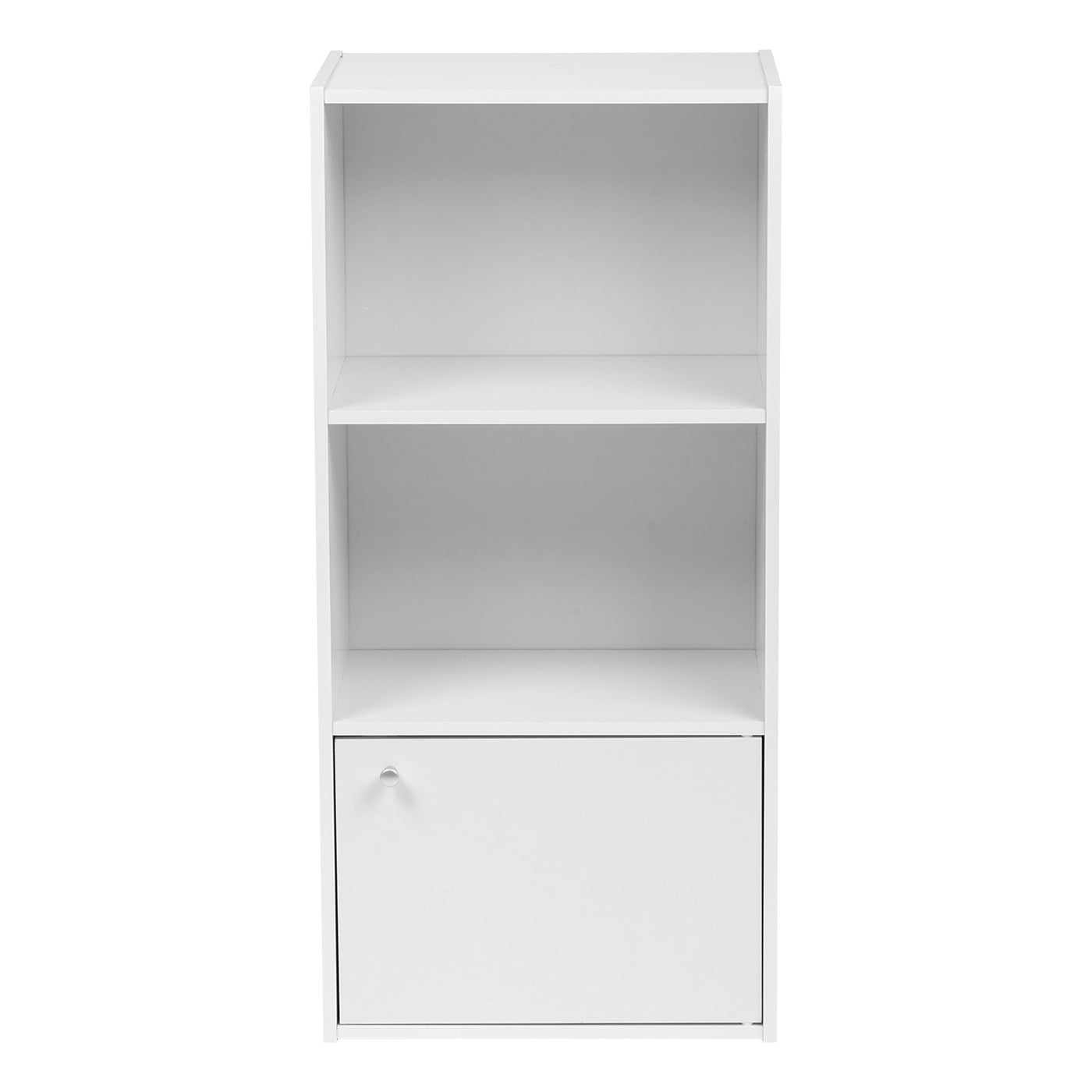 IRIS 3 Tier Curved Edge Storage Shelf White - Office Depot