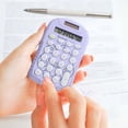 thumbnail image 4 of Vacemry Back ToSchoolCalculator, Portable 8-Digit Financial Office Computer For Middle SchoolStudents, Desktop Basic Calculator With Large LCD Display, For HomeSchoolOffice Desk Supplies And Math, 4 of 6