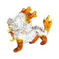 thumbnail image 3 of TISHITA Glass Dragon Figurine Animal Sculpture Art Decorative Collectible Figurines Standing Dragon Statue for Table Home Decor Gifts amber, 3 of 8
