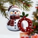 thumbnail image 3 of Adornos navideños personalizados con letras 2025 | Colgante acrílico para decorar el árbol | Adornos navideños personalizables para la decoración del hogar, 3 of 6