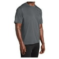 thumbnail image 4 of Yellow Rooster Men's Short Sleeve Elevate T-Shirts Iron Grey L, 4 of 6