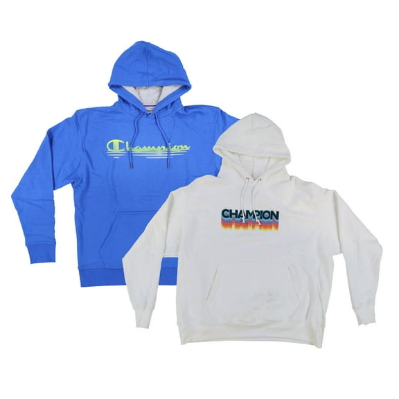 Champion Men's Sweatshirt Pullover Hoodie Hooded Jacket Logo Outerwear L Xxl New