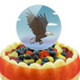 Acrylic Bald Eagle Flying Cake Topper Party Decoration for Wedding ...