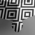thumbnail image 5 of Black White Square Checkered Pattern Square Tablecloth,Waterproof Square Table Cover,Wipeable Spillproof Washable Table Cover for Home Kitchen Party Decor 42"X42"(107x107cm), 5 of 6